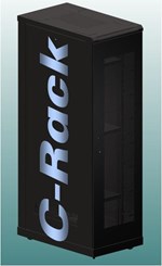 C-RACK SYSTEM CABINET 19 INCHES 10U - D600 