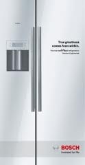 Tủ ướp lạnh rượu Bosch, khung nhôm KSW38940