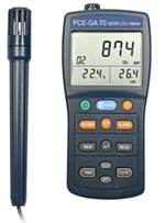 Máy đo khí CO2, nhiệt độ, độ ẩm PCE-GA 70