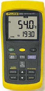 Thiết bị đo nhiệt độ Fluke 54-II (Type J, K, T, E,